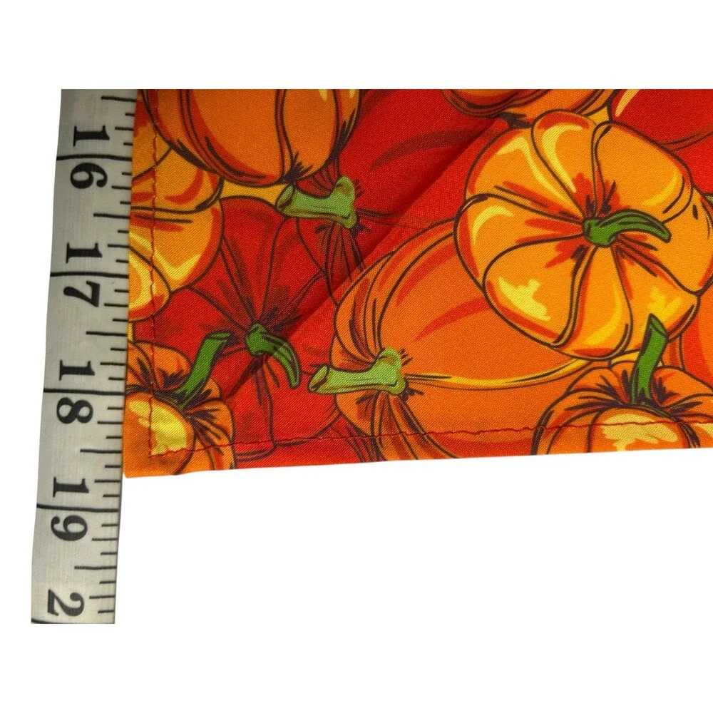 Pet Pumpkin Orange Bandana